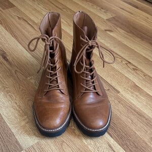 Madewell combat boots